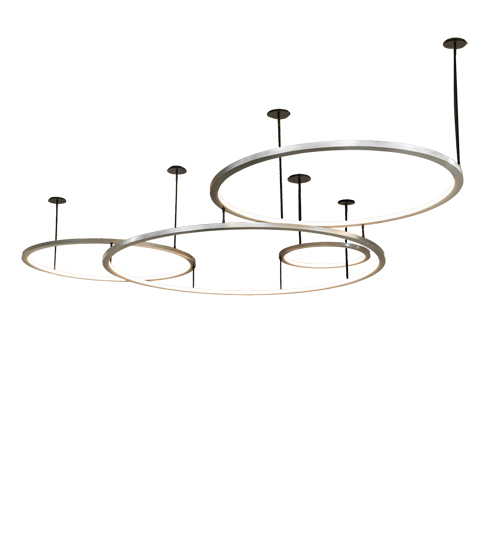 126" Long Anillo 4 Ring Cascading Pendant | 282356