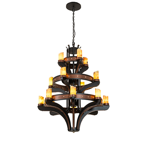 48" Wide Castilla 16 Light Three Tier Chandelier | 285424