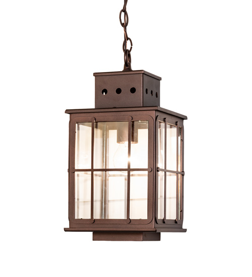 8" Square Pontrefract Lantern Mini Pendant | 287426