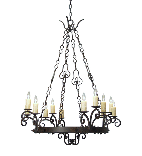 42" Wide Clarinda 12 Light Chandelier | 115239