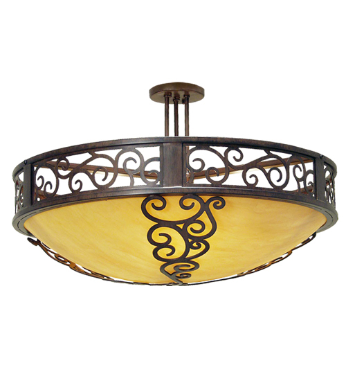 28" Wide Lilliana Semi-Flushmount | 115156