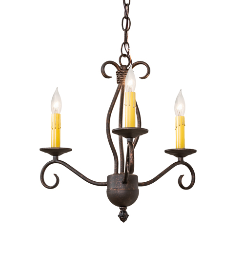 18" Wide Sienna 3 LT Chandelier | 115226