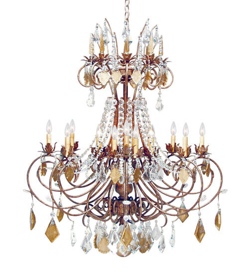 42" Wide Minuet 16 Light Chandelier | 115456