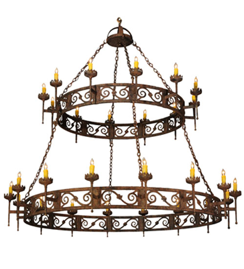 83"W Majella 2 Tier Chandelier | 115701