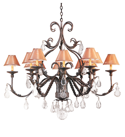 48" Wide French Elegance 12 Light Chandelier | 116072