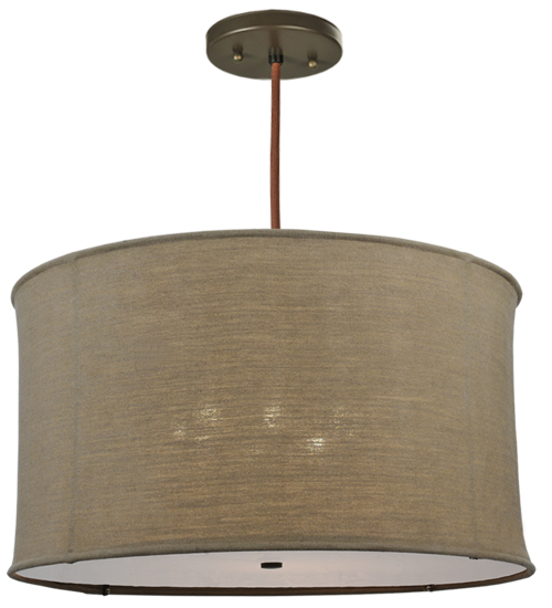 36.5"W Cilindro Textrene Pendant | 116323