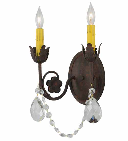 10"W Antonia 2 LT Wall Sconce | 117352