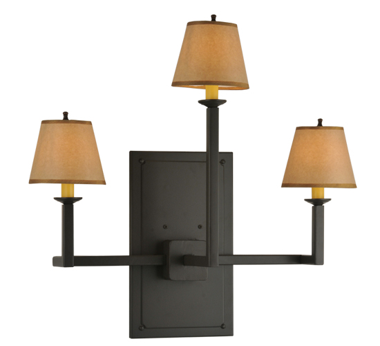 25"W Brach Ring 3 LT Wall Sconce | 118615