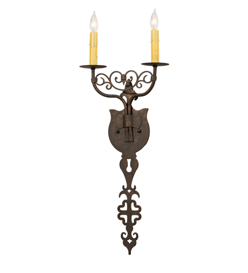 11" Wide Merano 2 Light Wall Sconce | 119049