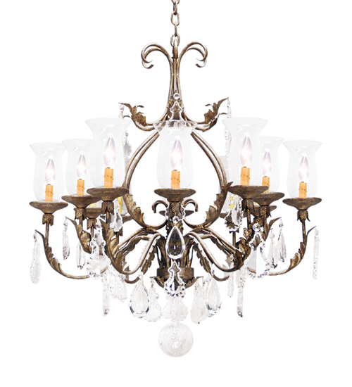 36" Wide French Elegance 12 Light Crystal Chandelier | 119105