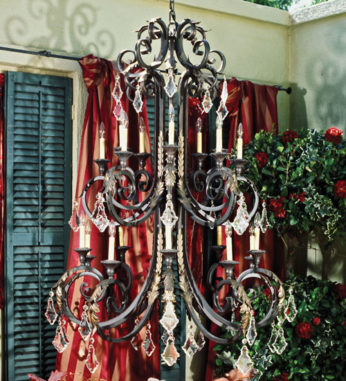 48" Wide Serratina Crystal Chandelier | 119765