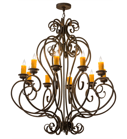 42"W Fernando 10 LT Chandelier | 120426