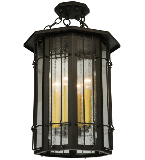 16"W West Albany 4 LT Pendant | 120513