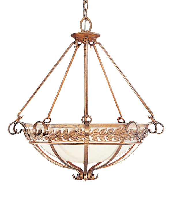 24" Wide Florentine Inverted Pendant | 120779