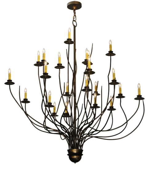 54"W Sycamore 22 LT Chandelier | 123017