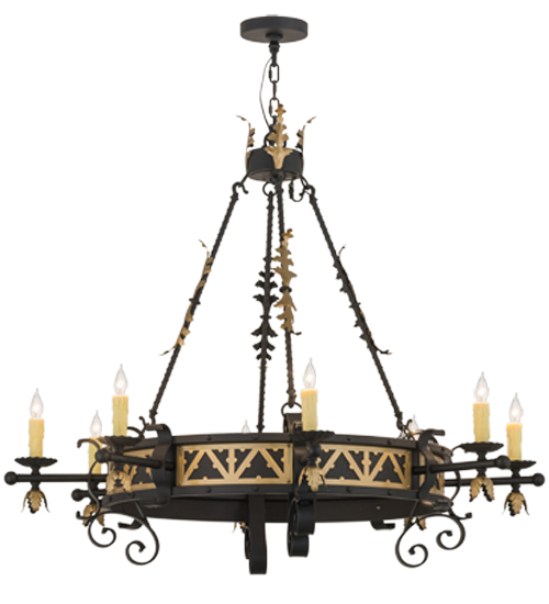 48"W Filomena 8 LT Chandelier | 135122