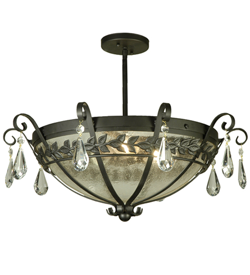 24"W Florentine Semi-Flushmount | 135848