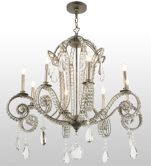 40"W Lucerne 8 LT Chandelier | 137323