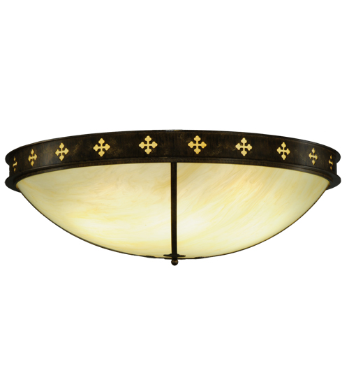46"W Byzantine Flushmount | 137448