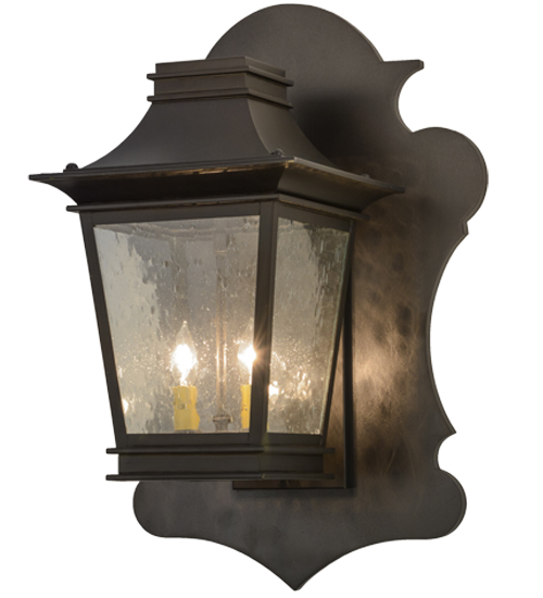 18" Wide Fanucchi Lantern Wall Sconce | 137505