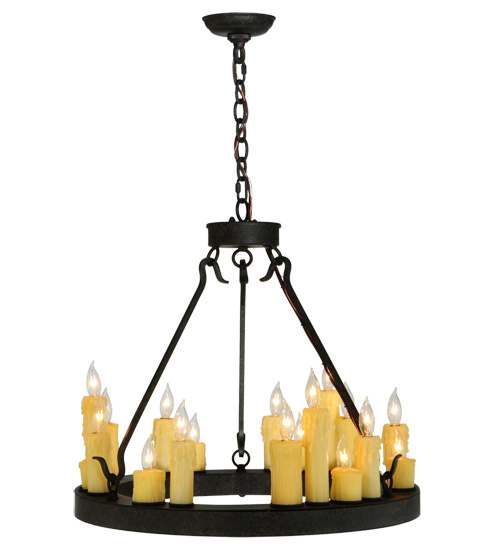24"W Deina 18 LT Chandelier | 138768