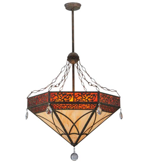 37"W Larkfield Inverted Pendant | 140376