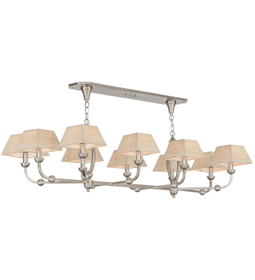 58"L Cesta 10 LT Oblong Chandelier | 142272