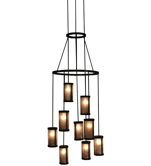 35" Wide Cartier 9 LT Cascading Chandelier | 142437