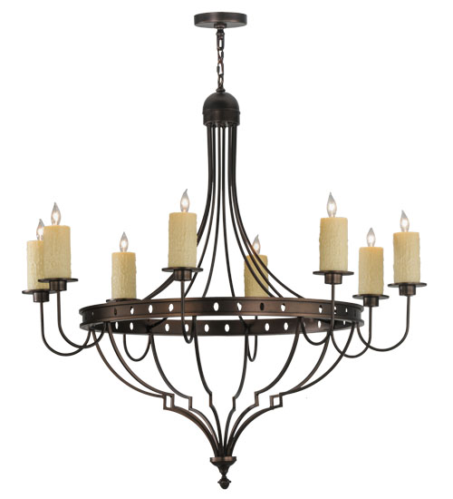 48"W Bottini 8 LT Chandelier | 144948