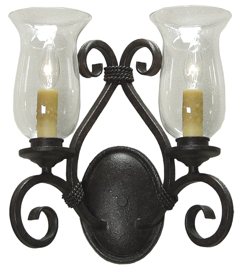 13.5" Wide Calvis 2 Light Wall Sconce | 146395