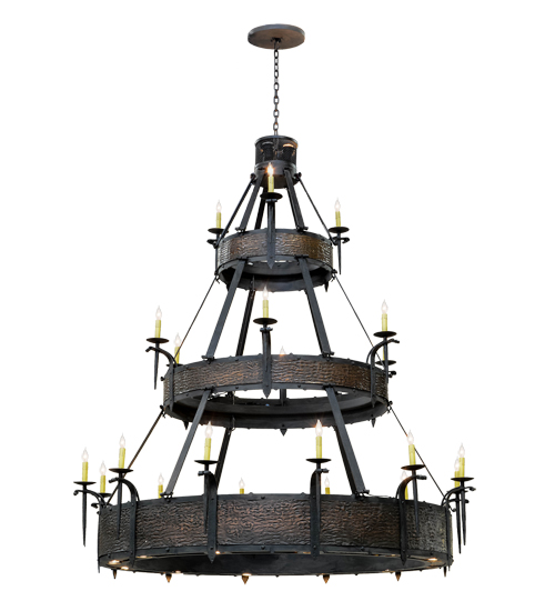 72" Wide Costello 21 Light Three Tier Chandelier | 147097