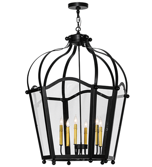 32"W Citadel 6 Light Pendant | 147232
