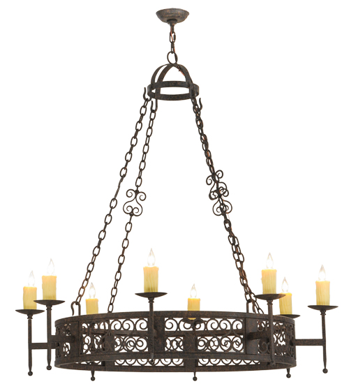 48" Wide Toscano 8 LT Chandelier | 149198