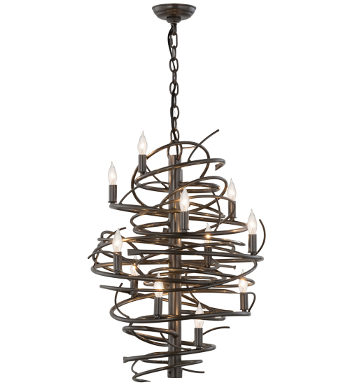 20"W Cyclone 13 LT Chandelier | 153834