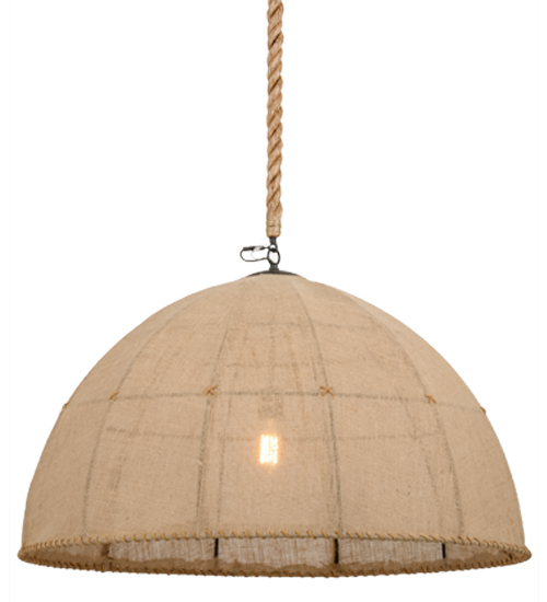 36"W Empire Dome Textrene Pendant | 156216