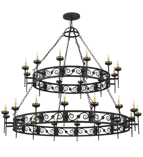 84"W Majella 28 LT Two Tier Chandelier | 157277