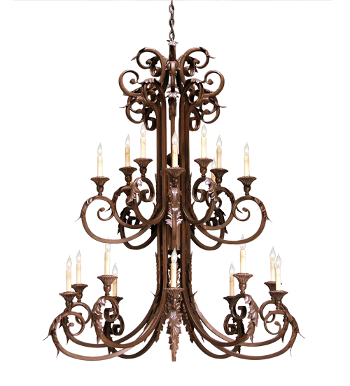 48" Wide Serratina Chandelier | 158718
