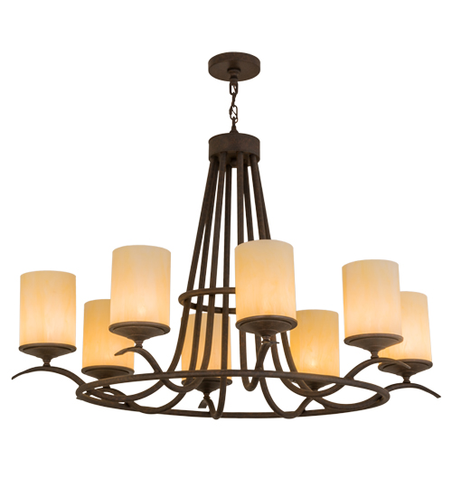 48" Long Octavia 8 LT Oblong Chandelier | 165224
