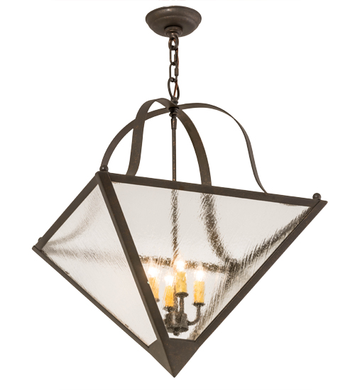 20" Square Zale Inverted Pendant | 170136