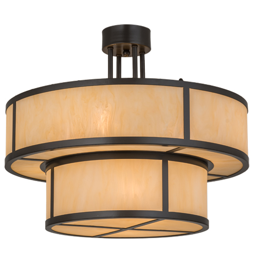24"W Jayne 2 Tier Pendant | 170542