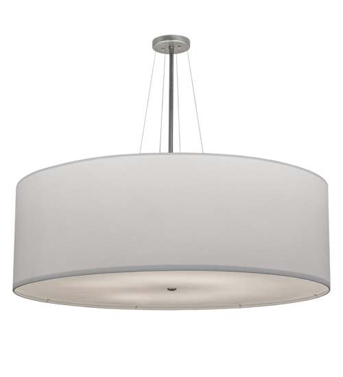 48"W Cilindro White Textrene Pendant | 171177