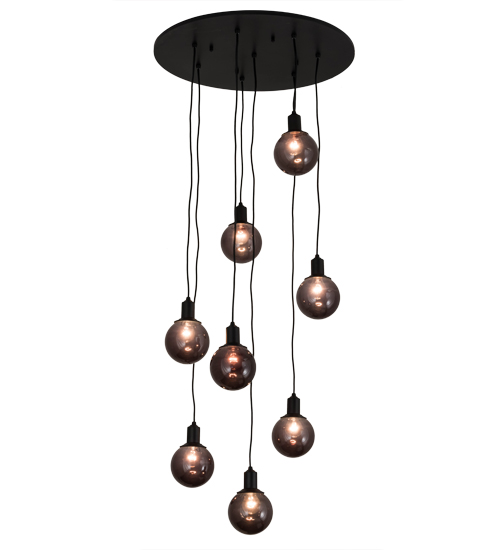28" Wide Bola 8 Light Cascading Pendant | 171526