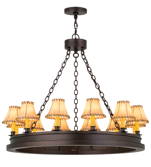 39" Wide Sullivan Ranch 12 LT Chandelier | 172680