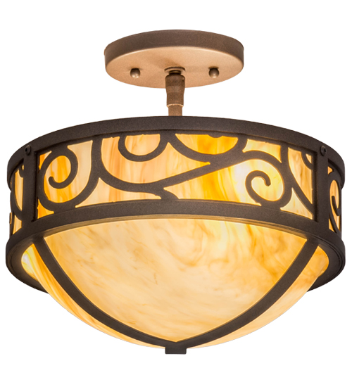 12"W Lilliana Semi-Flushmount | 173514