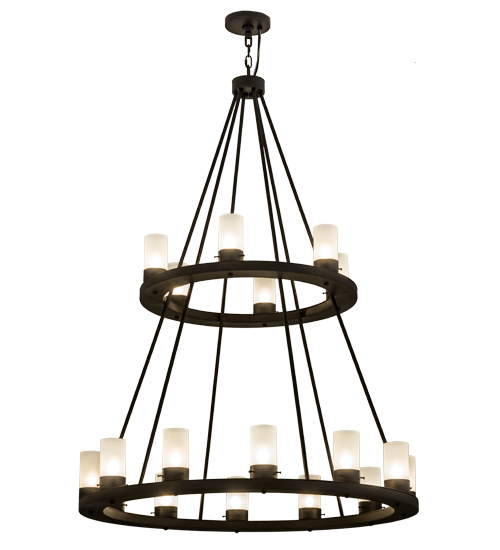 42"W Loxley 18 LT Two Tier Chandelier | 174738