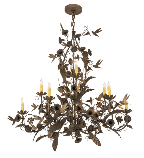 36" Wide Le Printemps 9 Light Chandelier | 174872