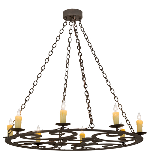 42" Wide Ashley 8 Light Chandelier | 175708