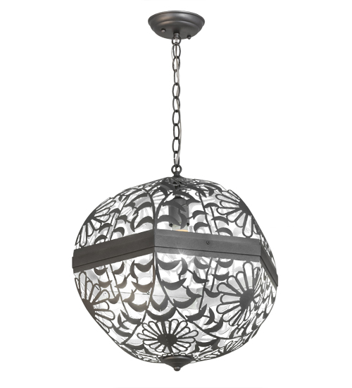 18" Wide Bola Daisy Pendant | 176143