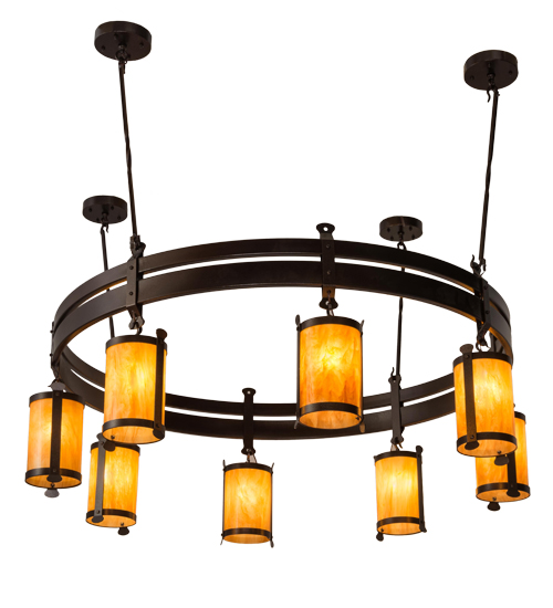 67" Wide Beartooth 8 Light Chandelier | 179542