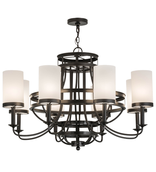 46"W Saxony 8 LT Chandelier | 180019